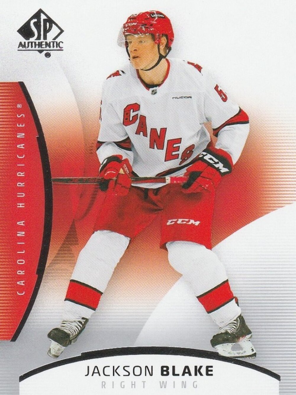 Jackson Blake Hockey Card